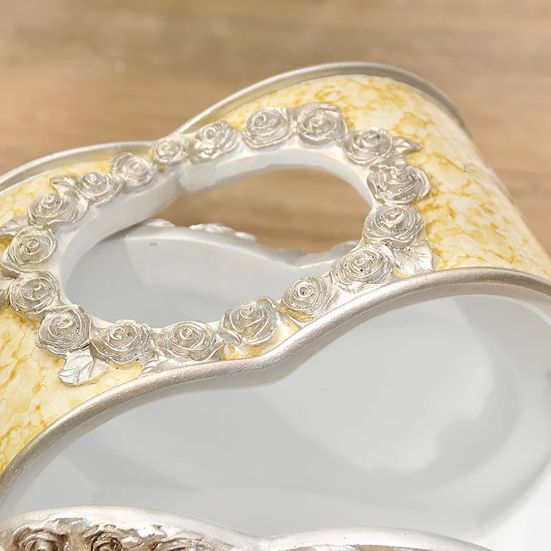 Европейский стиль роскошная декоративная коробка для гостиной полимерная