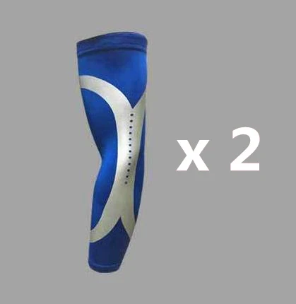 1 pair Blue Компрессионная манжета на руку Спортивная безопасность Баскетбол Локоть Поддержка руки грелка волейбол локоть защита фитнес-защита крышка - Цвет: 1 pair Blue