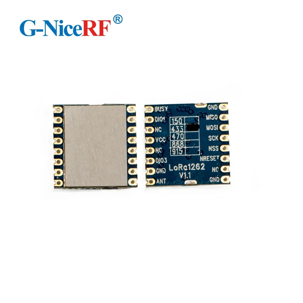 1 шт. 22dBm 868 МГц 915 SX1262 LoRa1262 ультра низкий получаемый ток 4.6ма Дальний диапазон SPI