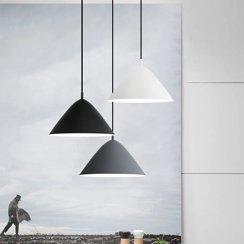 LukLoy скандинавский яркий подвесной светильник Современная Подвесная лампа для