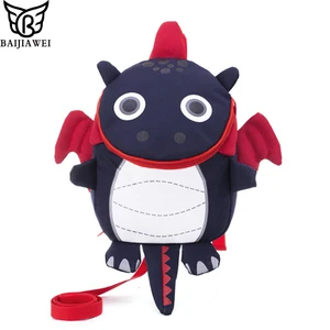 BAIJIAWEI детская сумка, милый рюкзак с динозавром для мальчиков и девочек, сумка для детского сада, Детская сумка, детский рюкзак