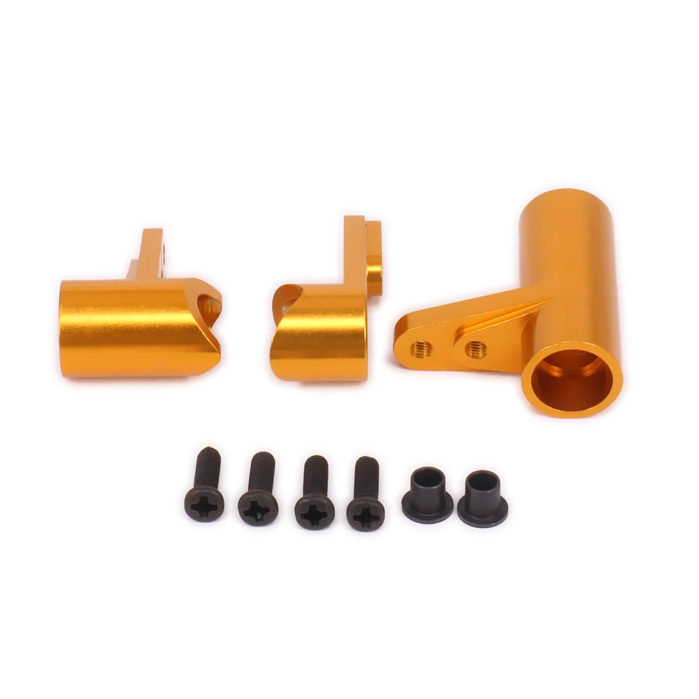 Рулевое управление Servo Saver Полный Кривошип набор Bellcranks SupporFor Rc Hobby Car 1/16 HSP Monster Truck &