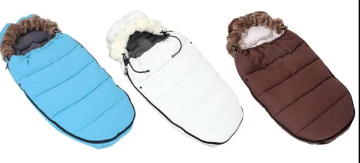 Детский спальный мешок для коляски теплый зимний конверт новорожденных толстый