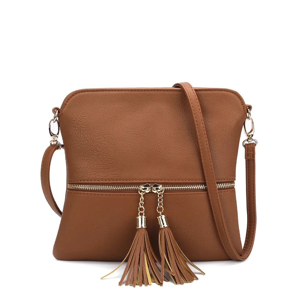 

Female Tassel Crossbody Bag Women Clutch Solid Color Vintage Messenger Bag PU Envelope Handbag |CT29529
