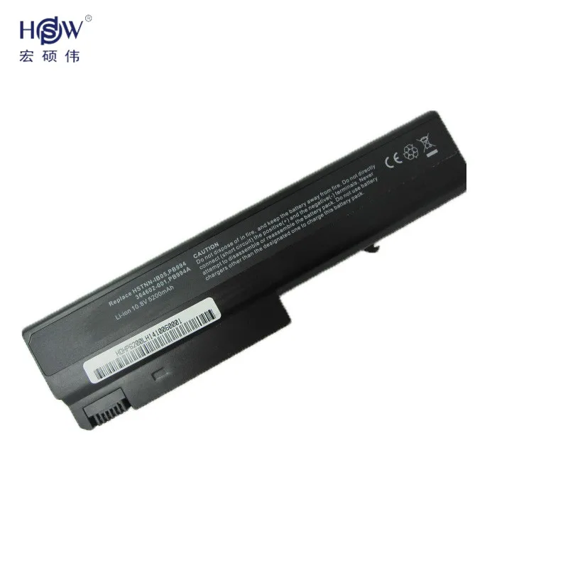 HSW 6 ячеек Замена батареи ноутбука для HP Compaq 6910p 6510b 6515b 6710b 6710s 6715b 6715s NC6100 NC6105 NC6110 NC6115