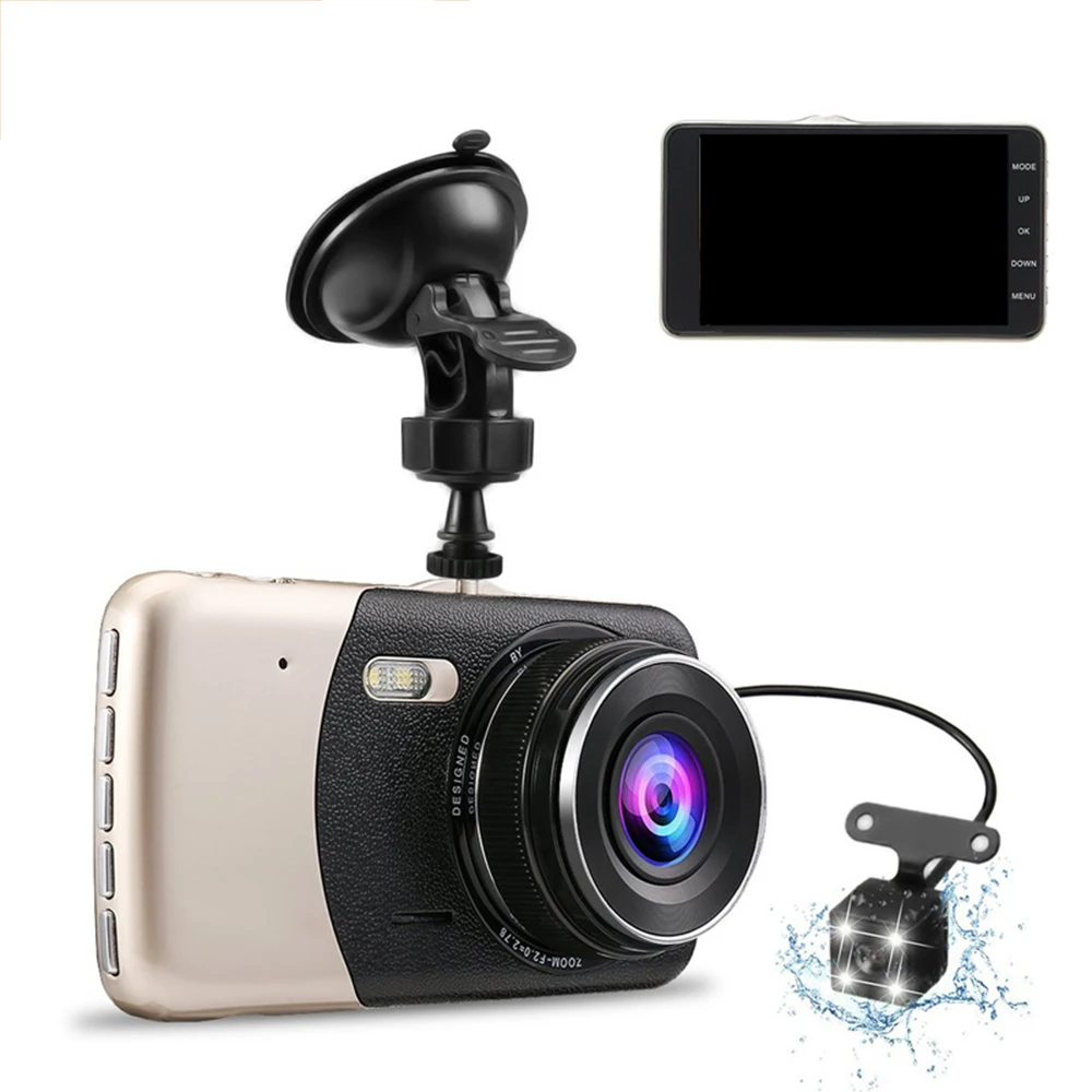 4-дюймовый регистраторы Видеорегистраторы для автомобилей трафика Регистраторы