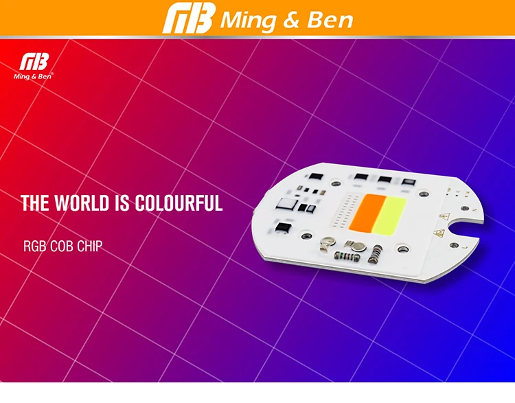 Светодиодный RGB COB Чип 30 Вт AC 220 В 233 В Smart IC без драйвера DIY для Светодиодный прожектор украшения красный зеленый синий чередование красочные лампы