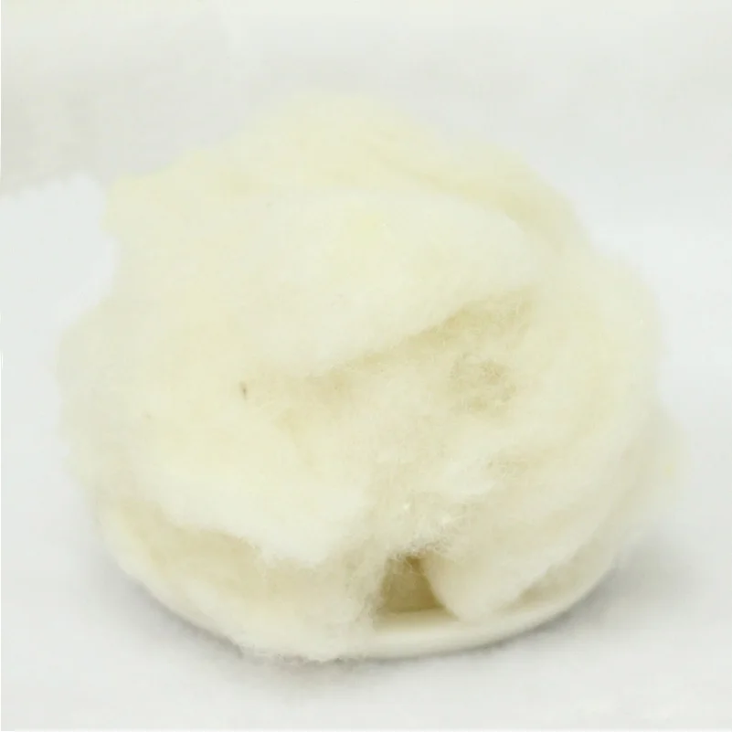 Высококачественный наполнитель из 100% шерсти 100 г для игрушек подушки сделай сам