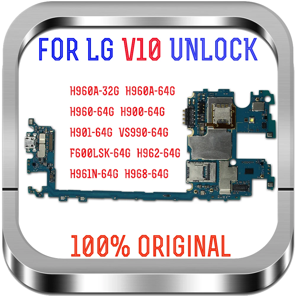 Материнская плата 100% протестированная для LG V10 F600LSK H961n H962 H968 VS990 H900 H901 H960A|Антенны