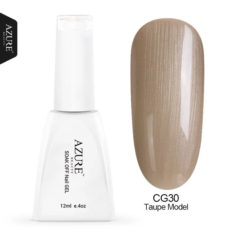 УФ Гель лак Azure серии Coffee Lover 12 мл серый для ногтей светодиодная лампа ногтей|gel polish