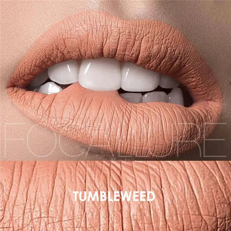 9 Focallure Matte блеск для губ сексуальный Жидкий блеск для губ матовый стойкий Водонепроницаемый косметический блеск для макияжа 24 часа - Цвет: 9