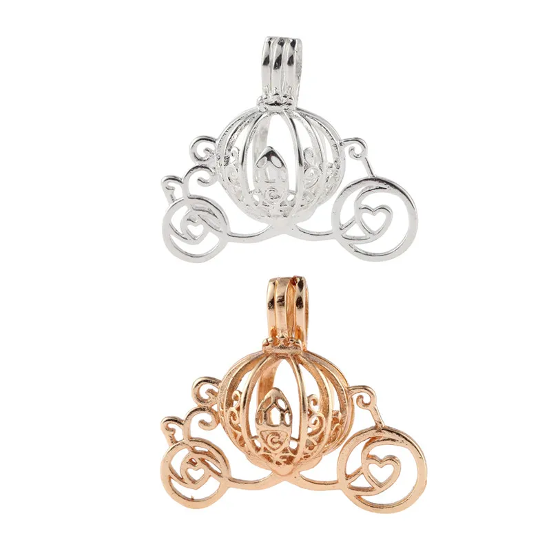 Новое поступление полая клетка филигрань медная Корона эфирное масло диффузор