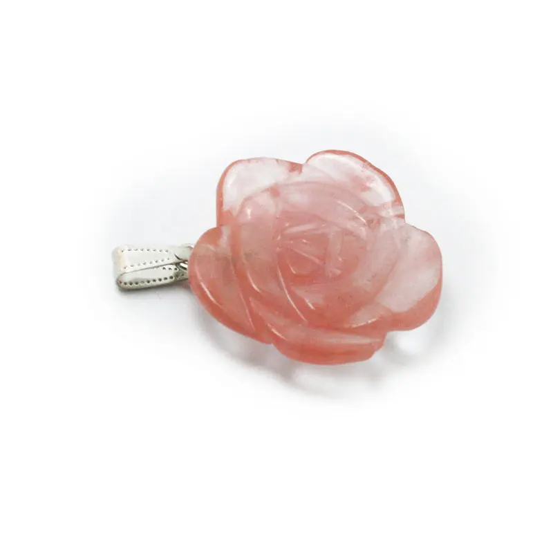 34 мм натуральный смешанный Цвет природные драгоценные камни цветок кристалл