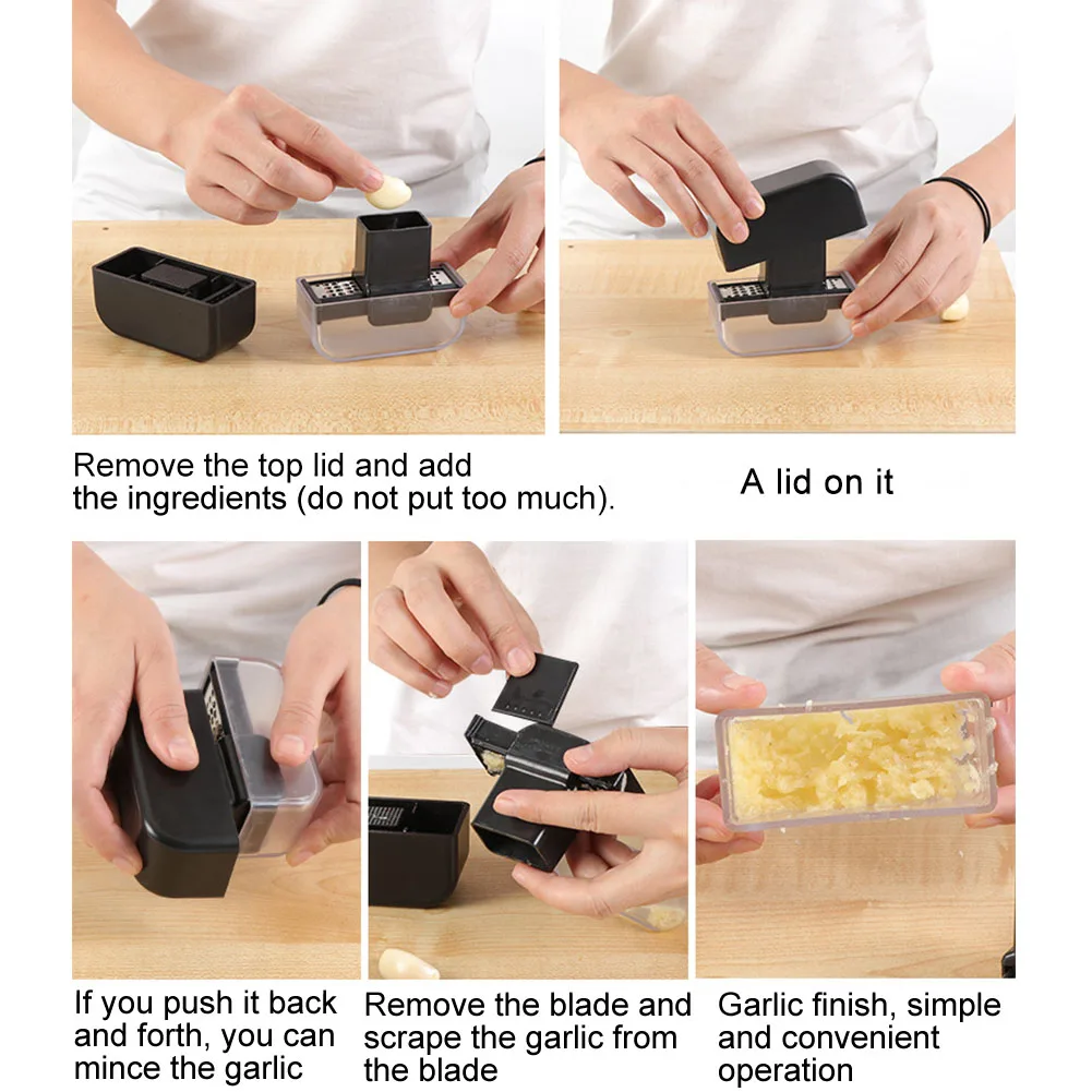 Чесночный пресс Мини Многофункциональные инструменты для приготовления пищи
