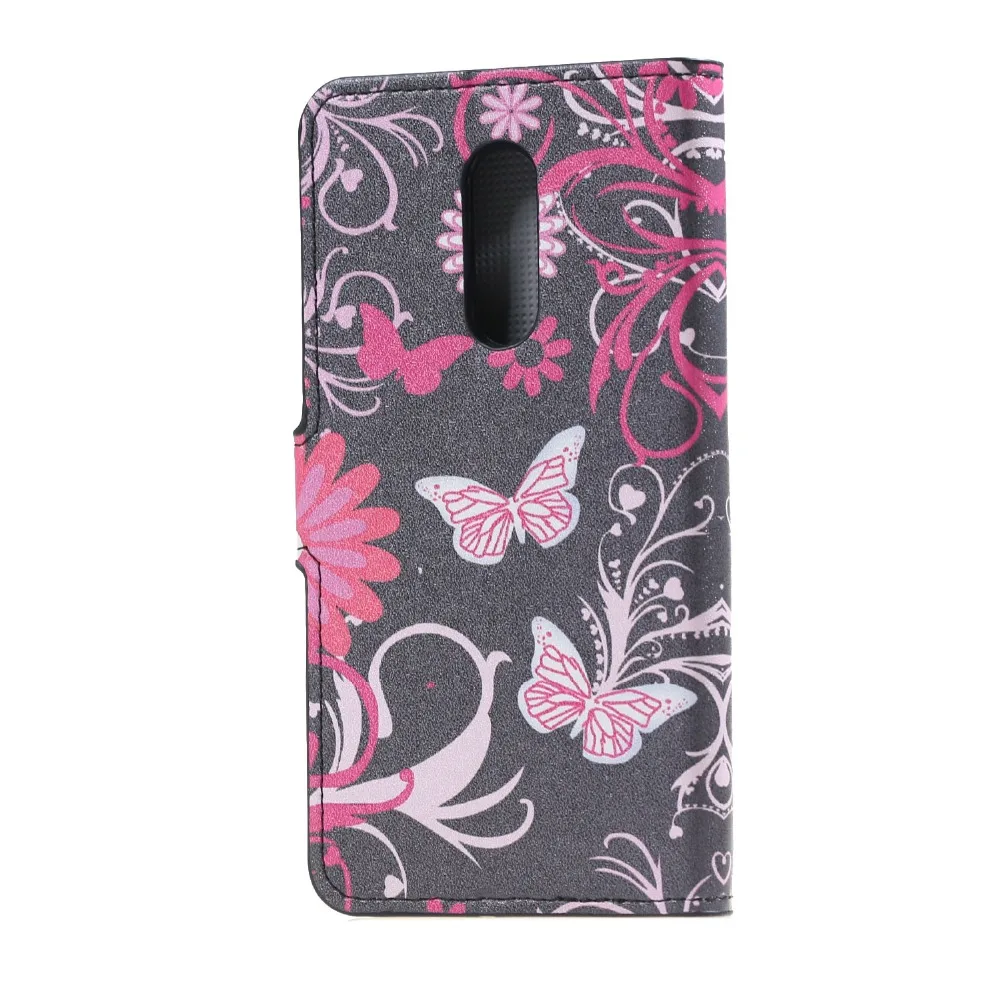 Wallet Case For Xiaomi Hongmi Redmi Note 4 & 4X Flip Cover Card Holder Leather Bags Cases Owl Flag Butterfly Sakura Flower | Мобильные