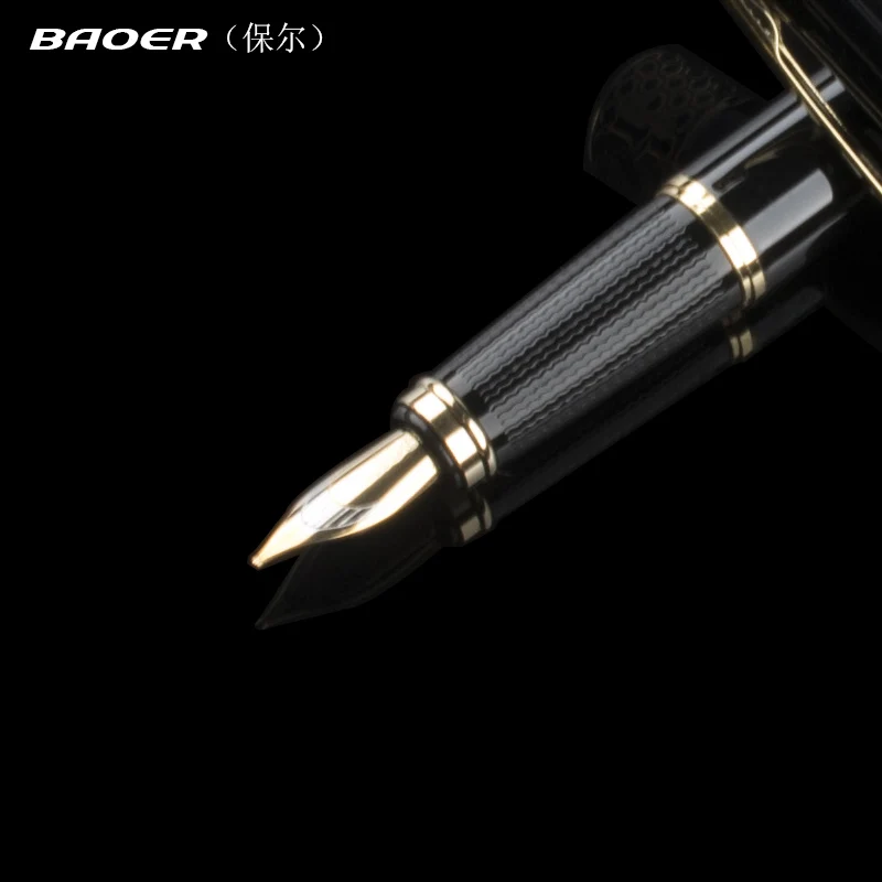 Классическая авторучка Baoer 68 канцелярские принадлежности для школы офиса