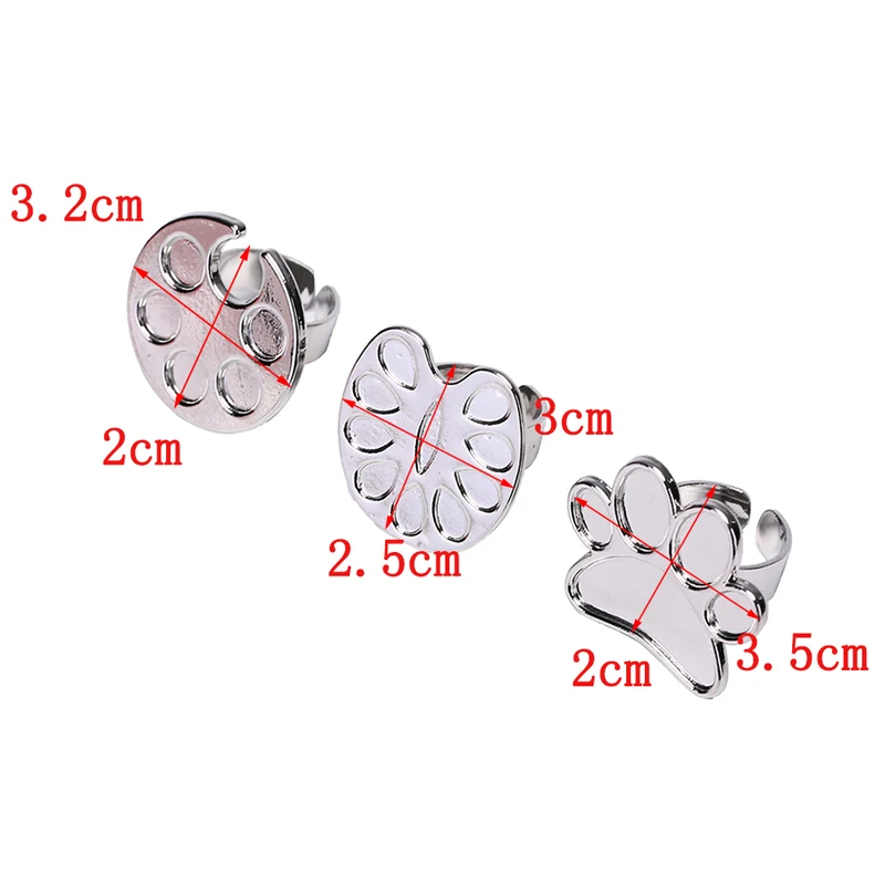 Акриловый УФ Гель лак для рисования цветной пигмент держатель чехол хранения
