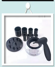 9pcs/ Set 12.1 Mm Silica Gel Mould Sincone Lipstick Making Tools Empty Bottle DIY Homemade Mold