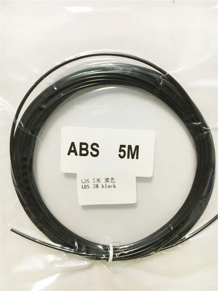 3D Ручка ABS 3d Принтер Нити ABS 5 метров 26 цветов подарок на день рождения 1,75 мм 3D ABS нити 3d принтер ручка нити провода нити