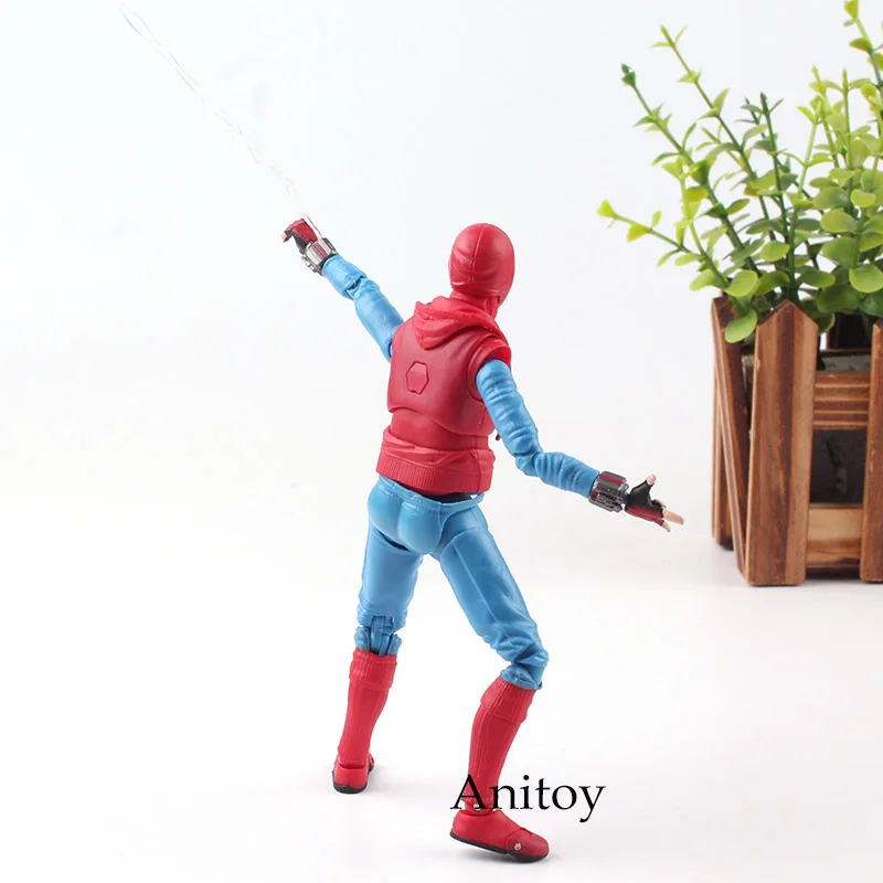Фигурка Marvel Человек-паук для выпускного фигурка домашний костюм Ver. СВЧ игрушка; высота каблука 14 см