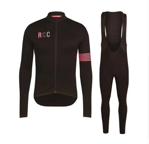 RCC 2018 весна и осень длинный рукав для мужчин Велоспорт Джерси Набор 9D гелевый
