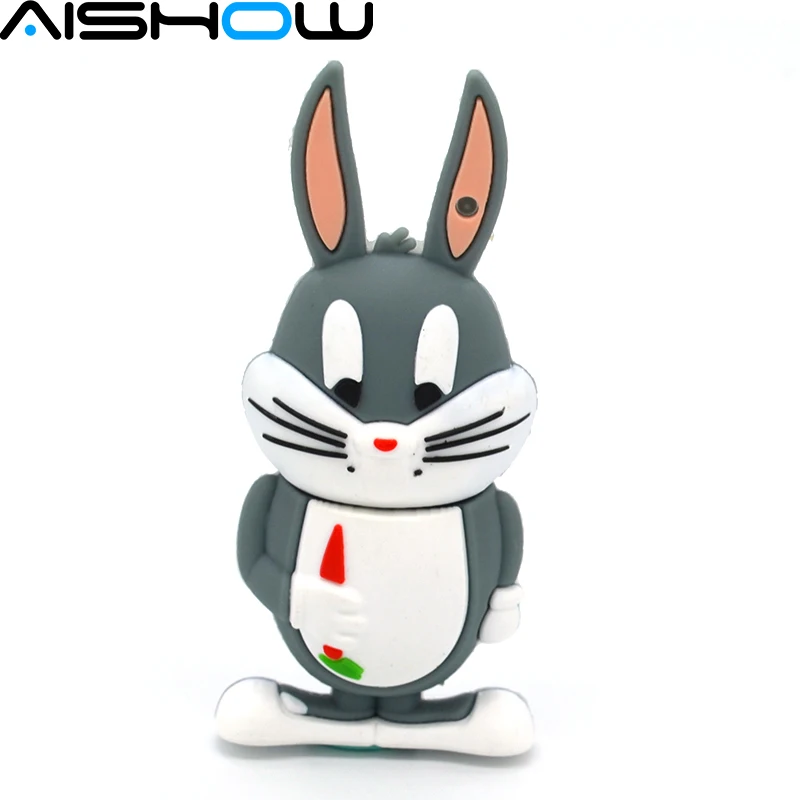 

USB-флеш-накопитель Humor rabbit с большими ушами, 16-64 Гб