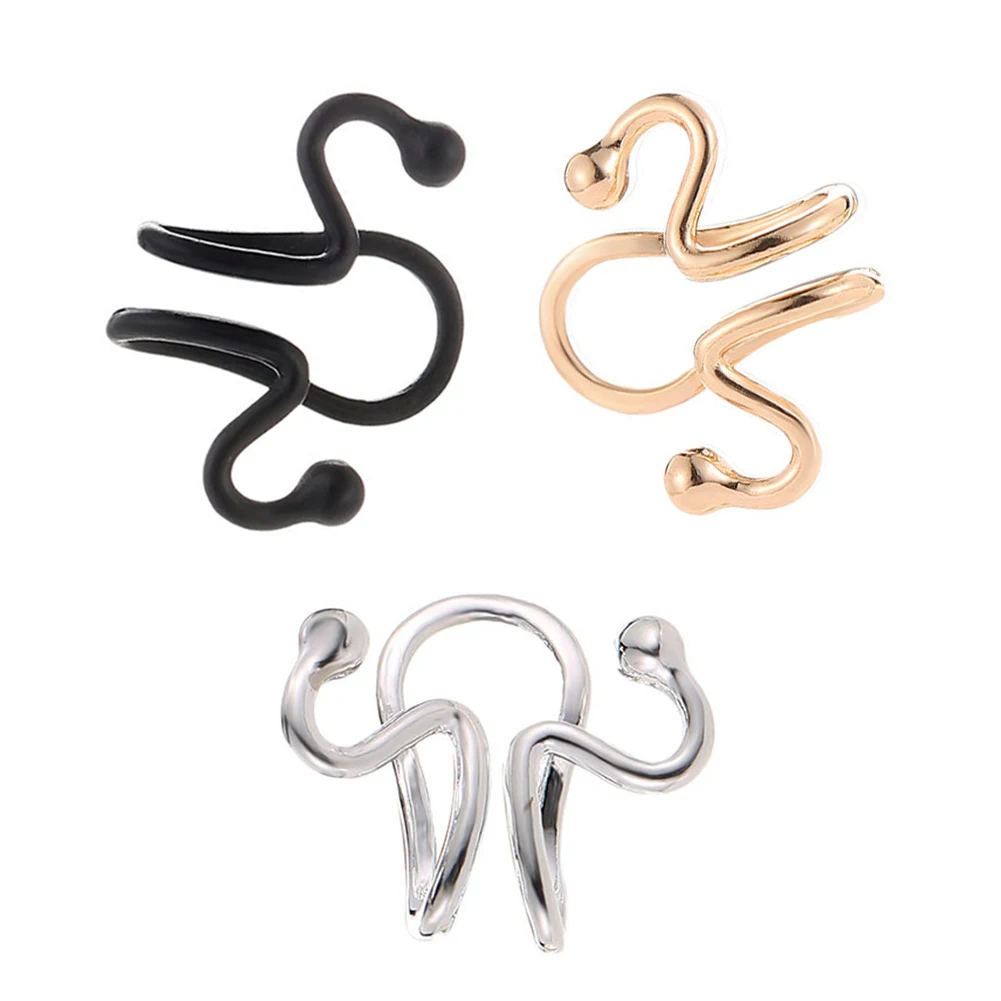 New Women Fashion Ear Cuff Clip Cartilage Earring No Piercing Adjustable U-type Jewelry | Украшения и аксессуары