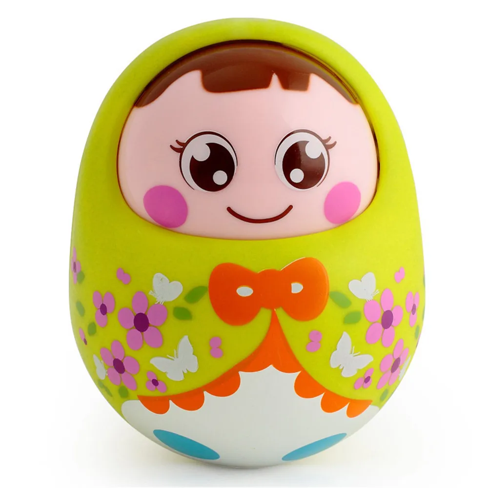 Детские погремушки для малышей-неваляшки мультфильм кивая пуш-ап и Встряхни