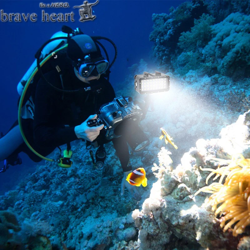 Go pro Hero 5 36 светодиодный фонарь для дайвинга водонепроницаемый свет для Gopro 6 5 4 Xiaomi Yi 4 K+ yi Lite mijia SJCAM SJ8 аксессуары
