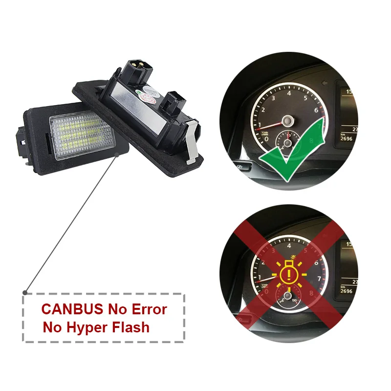 Светодиодная лампа для автомобильного номерного знака SAARMAT BMW 3 5 X Series e90 e90N e91 e92 e93