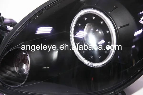 Для Lexus GS300 GS400 фары светодиодный налобный фонарь 1998-2005 год черный Корпус LF