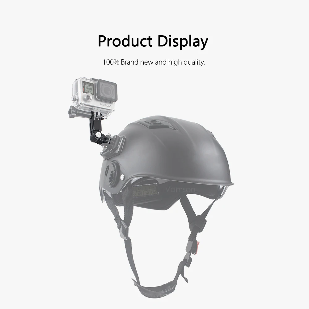 Vamson для GoPro аксессуары длинный короткий прямой шарнир для Gopro Hero 4 3+ для Xiaomi для yi для SJCAM для SJ4000 камера VP113