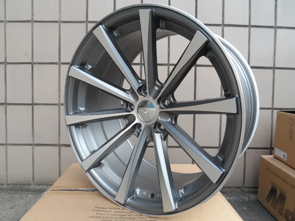 Распродажа! 19x9.5 et 35 5x114.3 OEM MATTE GUNMETAL машина лицо сплава колесные диски W101