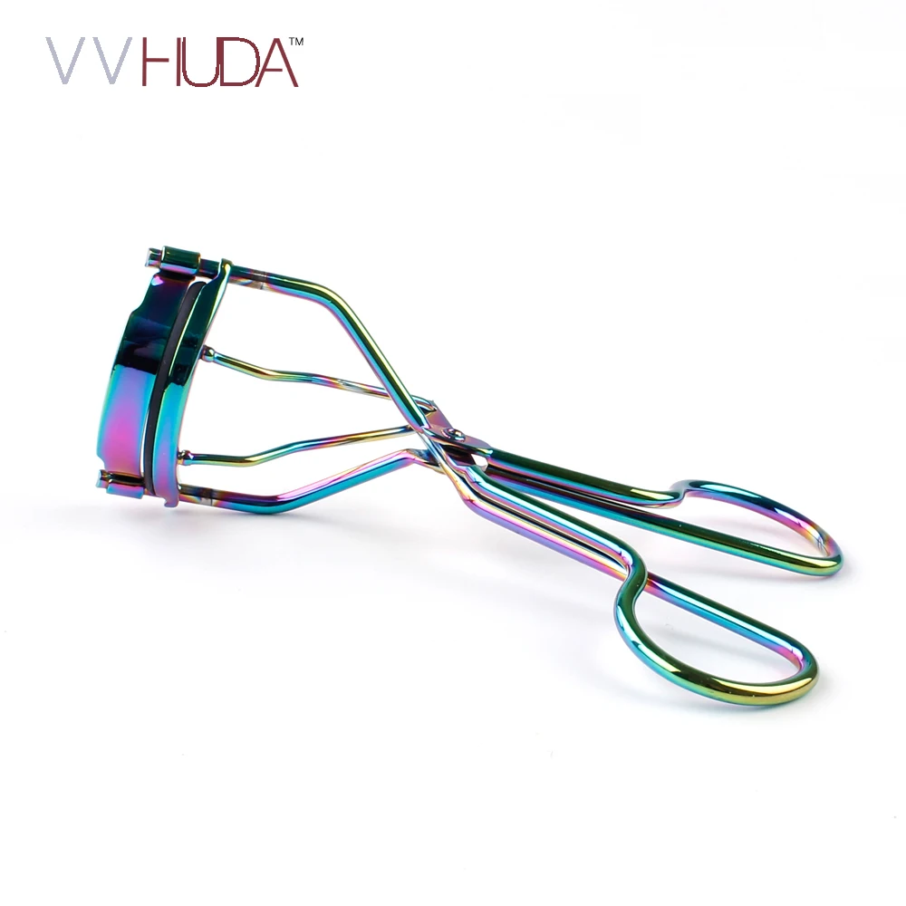 Щипцы для завивки ресниц VVHUDA инструмент из радужной нержавеющей стали макияжа