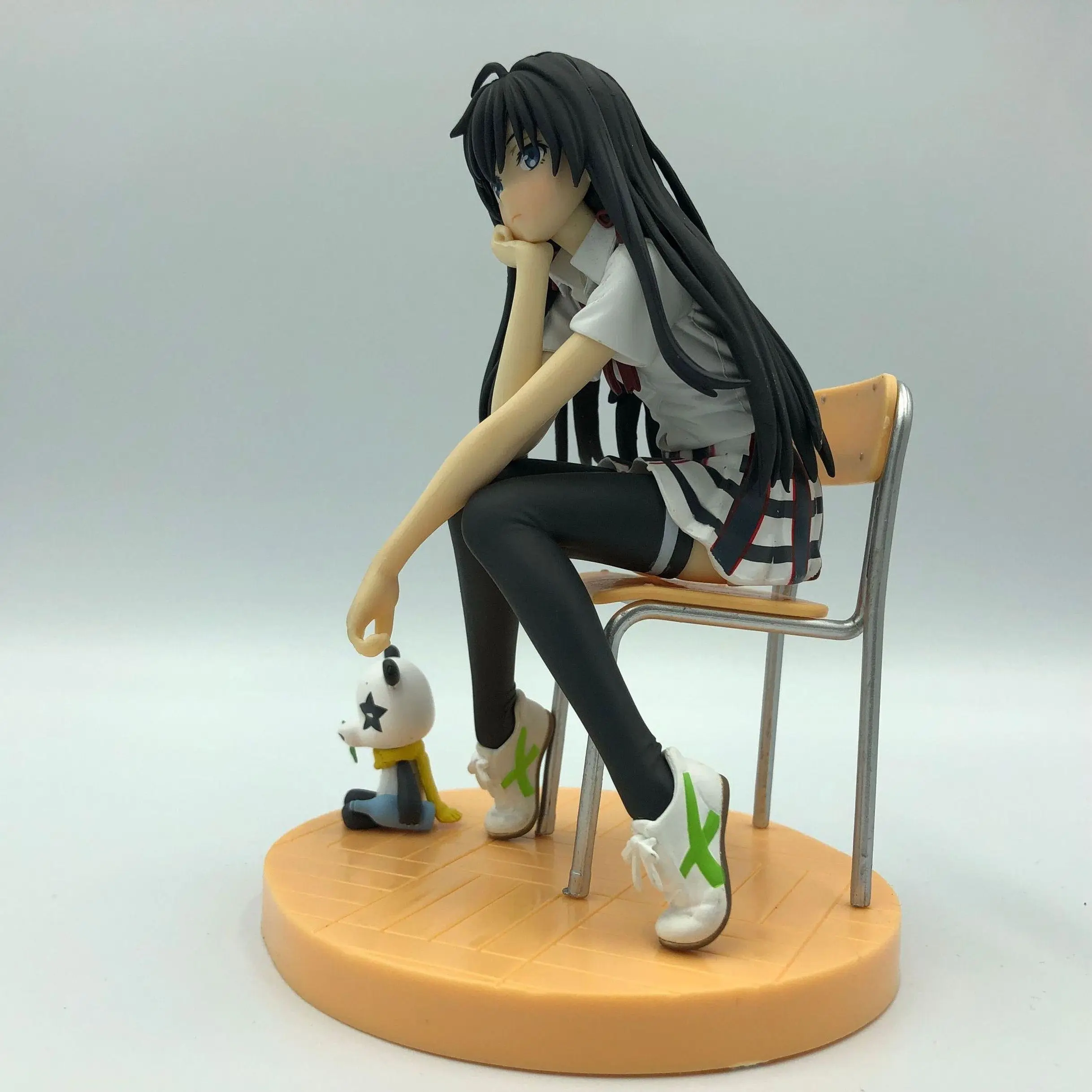 " аниме Моя Подростковая романтическая комедия SNAFU Yukinoshita Yukino сидит на стуле ver. В коробке 14 см ПВХ фигурка модель куклы игрушки подарок
