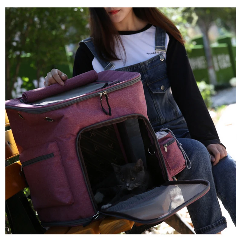 DannyKarl переносная сумка для домашних животных сумки переноса собак черная