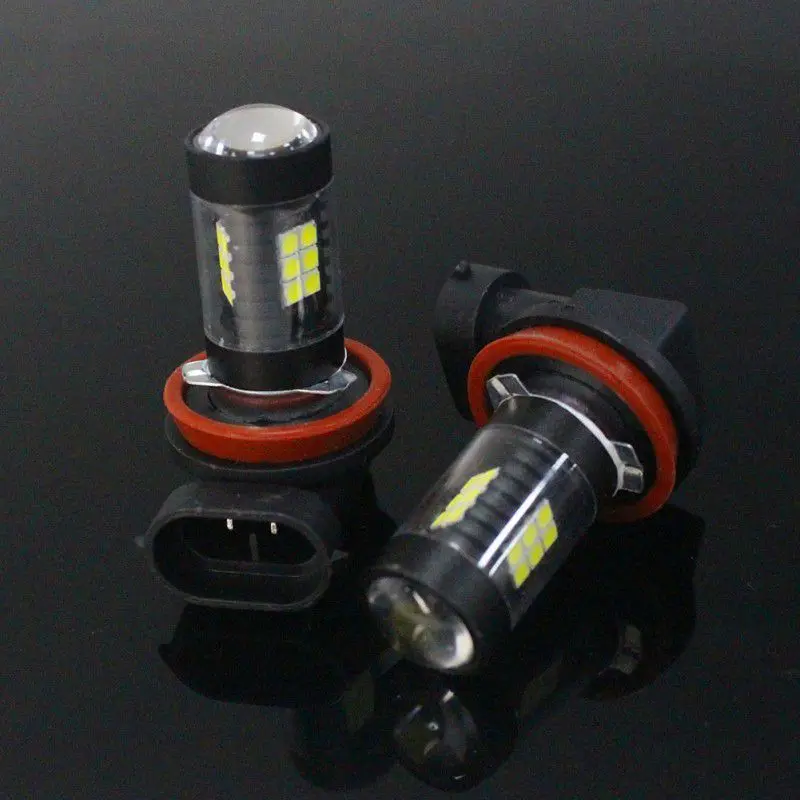 H8 H9 H11 21 Вт Автомобильный светодиодный лампы 3030 SMD СВЕТОДИОДНЫЙ противотуманный свет лампы Яркий белый 6000 K CZ