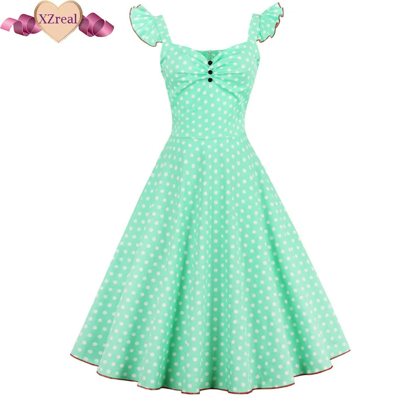 Булавки Up рокабилли летнее платье Для женщин Винтажные наряды женский Костюмы