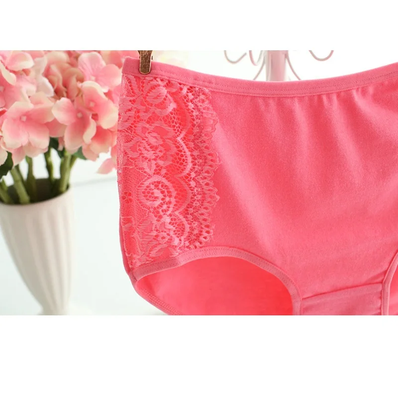 Распродажа Новое поступление 201 нижнее белье однотонные кружевные хлопковые