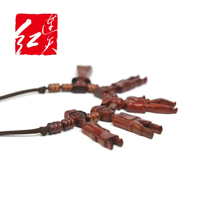 Laos Rosewood Модная бижутерия для девочек кулоны с мелким рисунком мальчиков и женщин