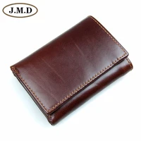 mens wallet leather genuine rfid trifold wallet credit card holder with secure id window r 8105