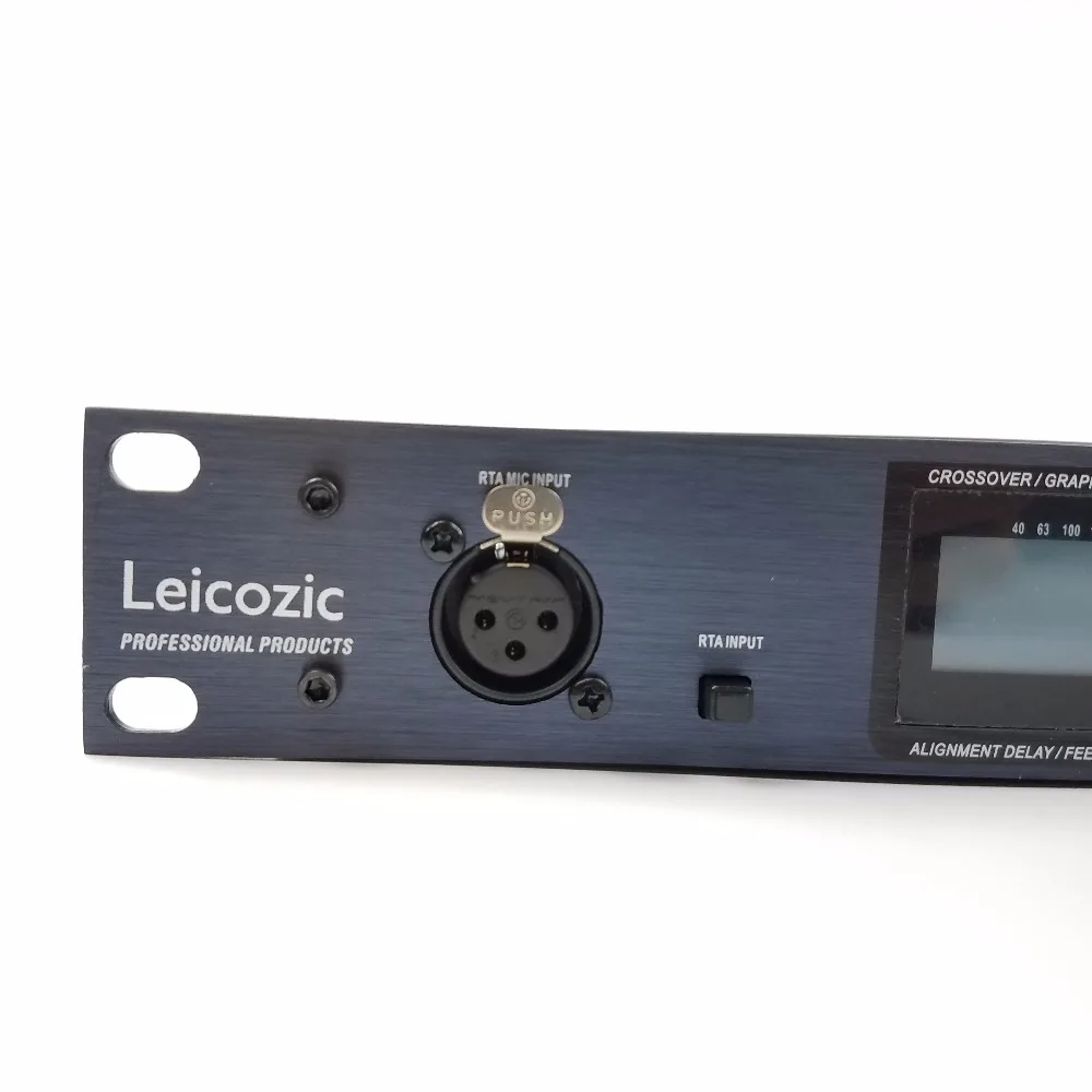 Leicozic PA 2in6out драйвер стойки procesador аудио профессиональный громкоговоритель управление цифровой процессор pro динамик управление