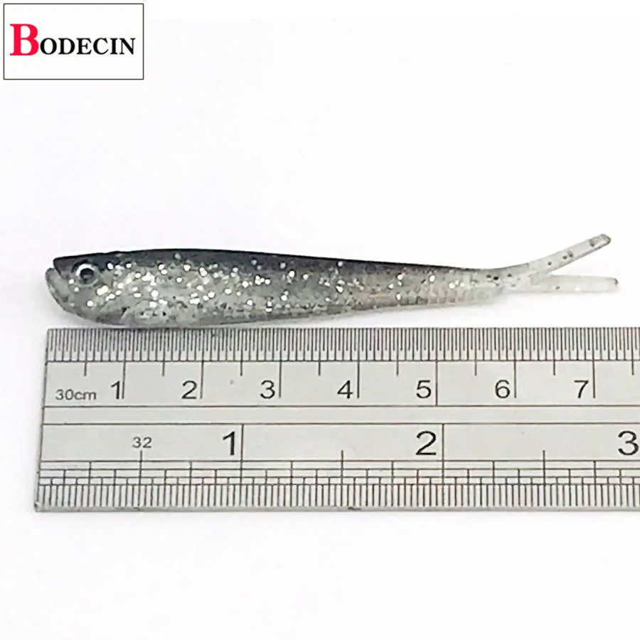 BODECIN Воблеры/костюм для рыбалки приманка Троллинг форель, щука Карп Рыба мягкие приманки 10 шт. Shad Jerkbait зима поддельные/Искусственные приманки