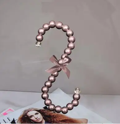 Sainwin 1 шт пластиковые жемчужные вешалки s-крюк высокого качества крючки для сумок |