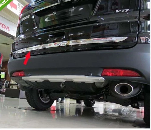 Хромированная Задняя Крышка багажника обшивка крышки для HONDA CRV CR V 2012 2013 2014|trunk lid