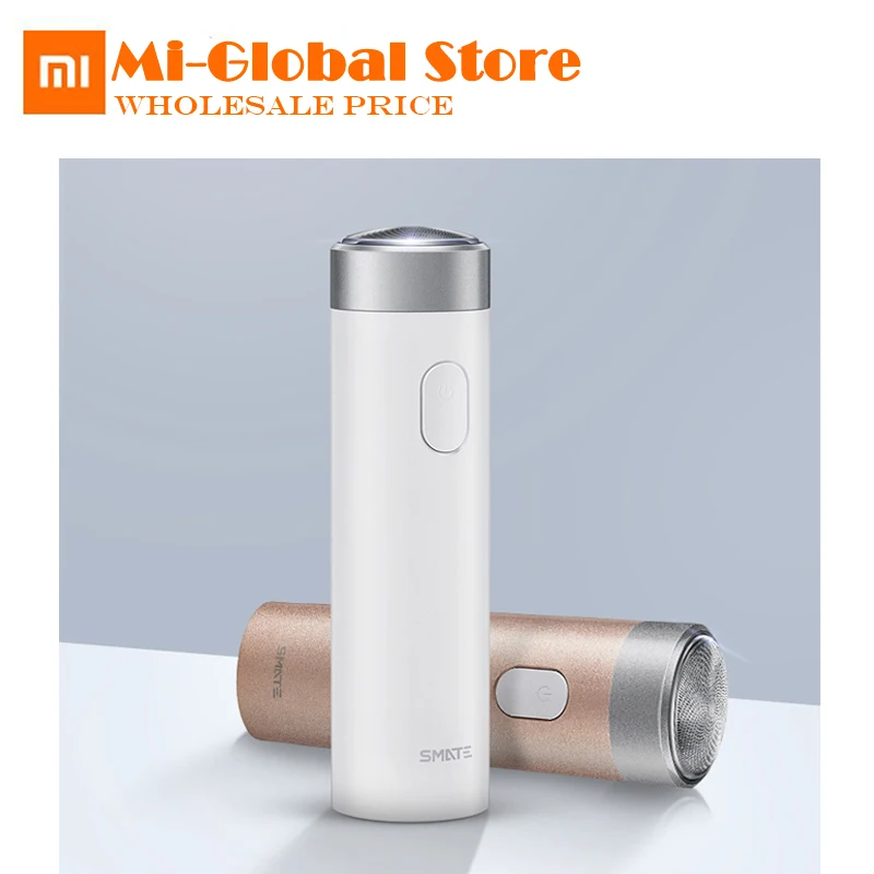 Xiaomi Smate турбинная бритва электрическая Мужская перезаряжаемая борода нож Мини-просо экологическая Бритва удобная чистка