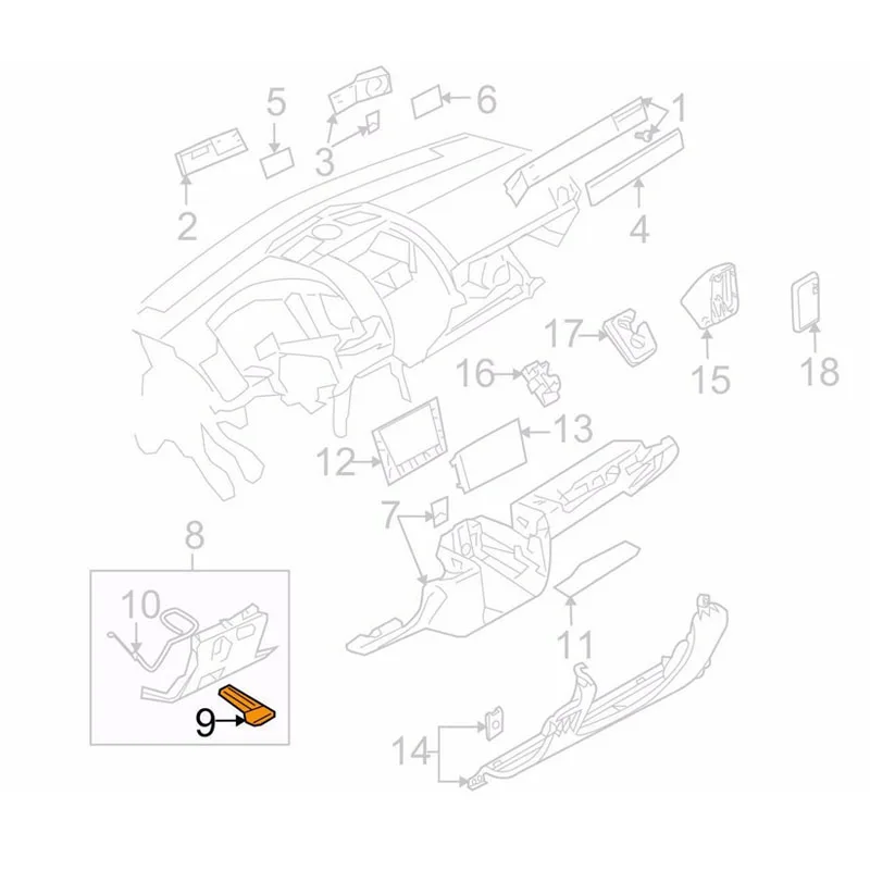 Левый переключатель драйвера для Vw Touareg LHD 2002-2010 Механическая парковка рукоять ручного тормоза переключатель с ручкой Ручка 7L6711878F 7L6 711 878 F