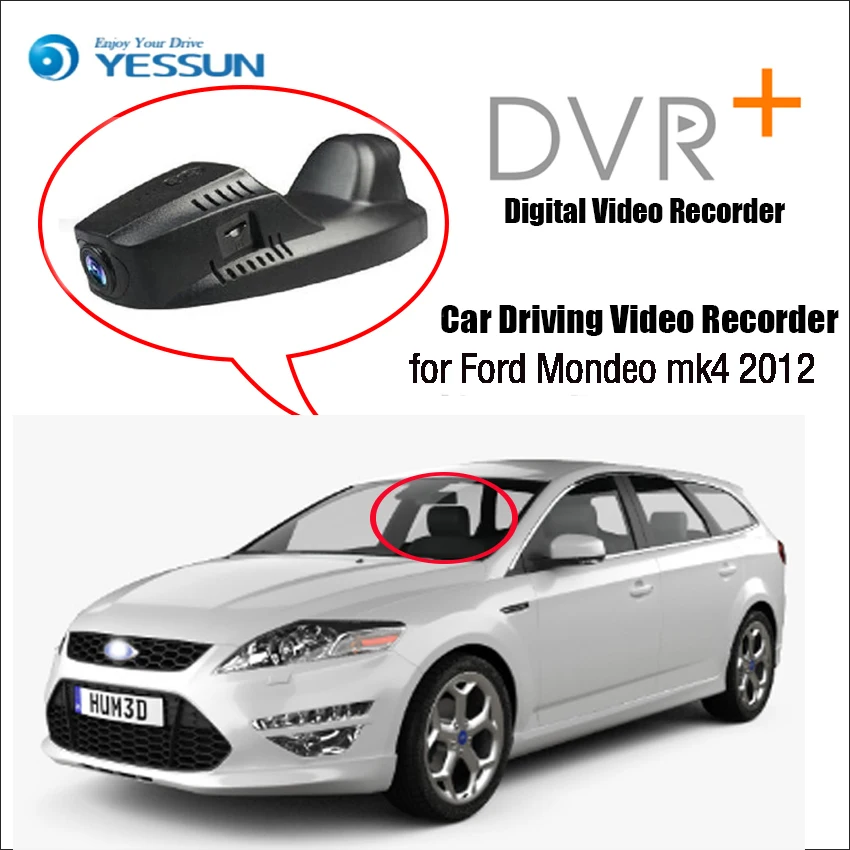 Для Ford Mondeo mk4 2012 автомобильный мини видеорегистратор для вождения видео