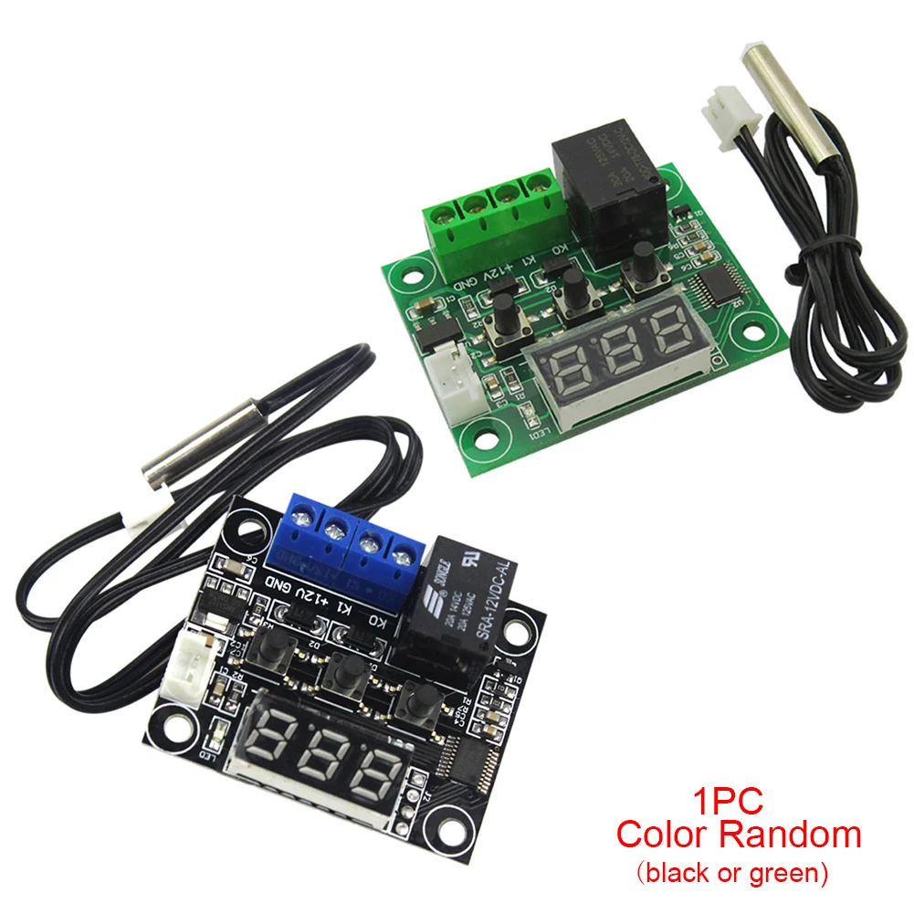 Цифровой светодиодный термостат с контролем температуры термометр регулятор