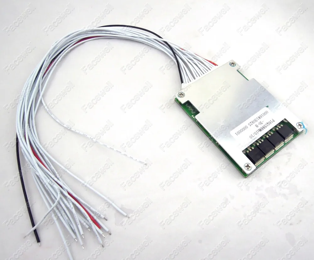 Высококачественный 60 в bms 10A 16S smart литиевый комплект PCM 3 7 литий ионный элемент 350